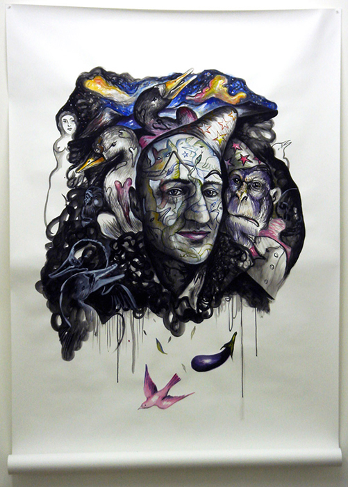 L'esclave de personne, 200 x 150 cm, 2011